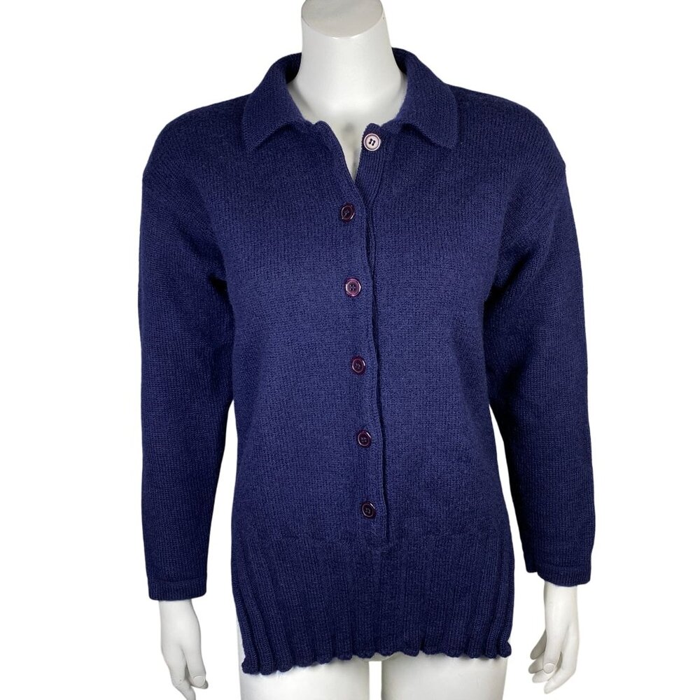 The Limited Womens 100% Wool Sweater Womens S Buttons Long Sleeve Vintage